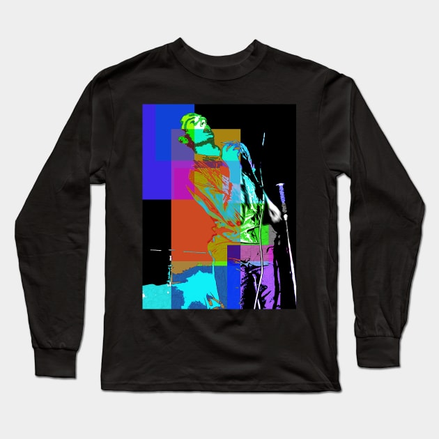 Ian Curtis 'Dance' PoP Long Sleeve T-Shirt by SiSuSiSu